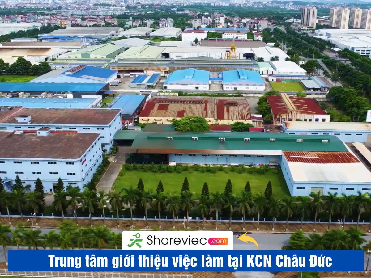 Khu Công Nghiệp CHÂU ĐỨC Tuyển Dụng