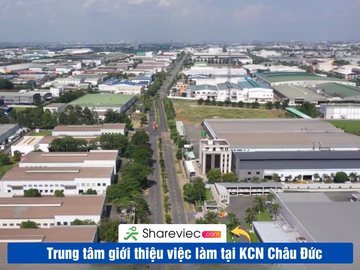 Khu Công Nghiệp CHÂU ĐỨC Tuyển Dụng