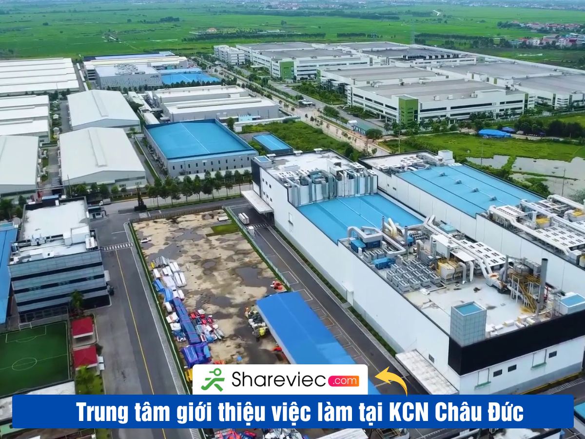 Khu Công Nghiệp CHÂU ĐỨC Tuyển Dụng