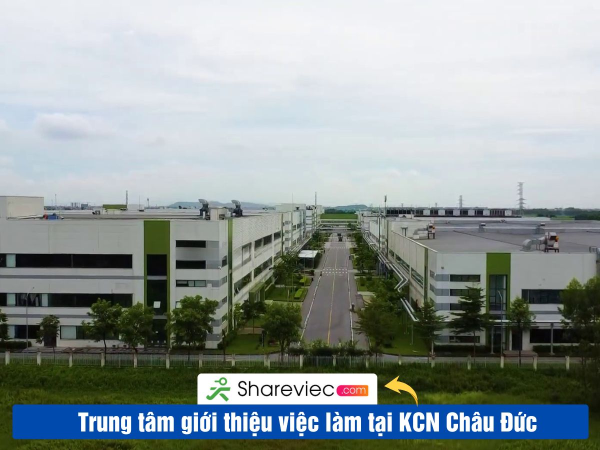 Khu Công Nghiệp CHÂU ĐỨC Tuyển Dụng