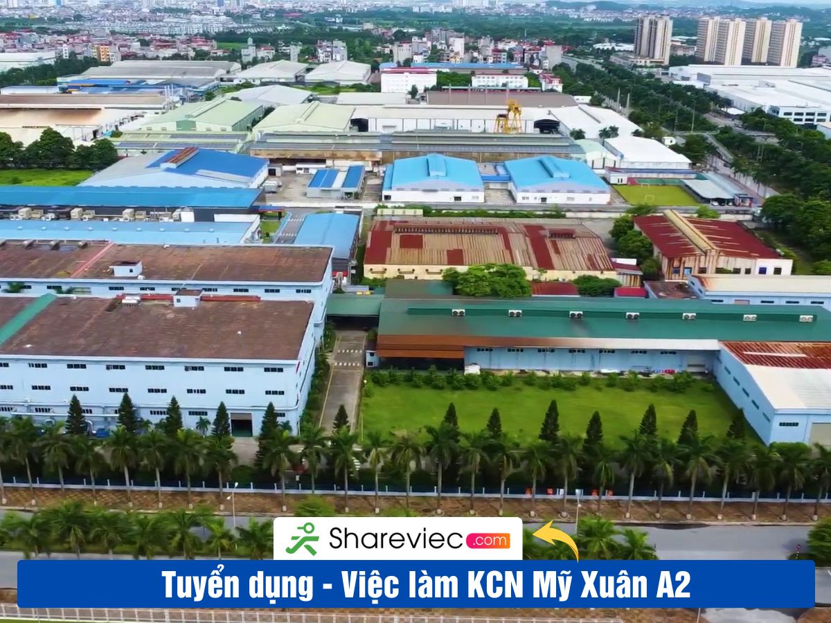 Khu Công Nghiệp MỸ XUÂN A2 Tuyển Dụng