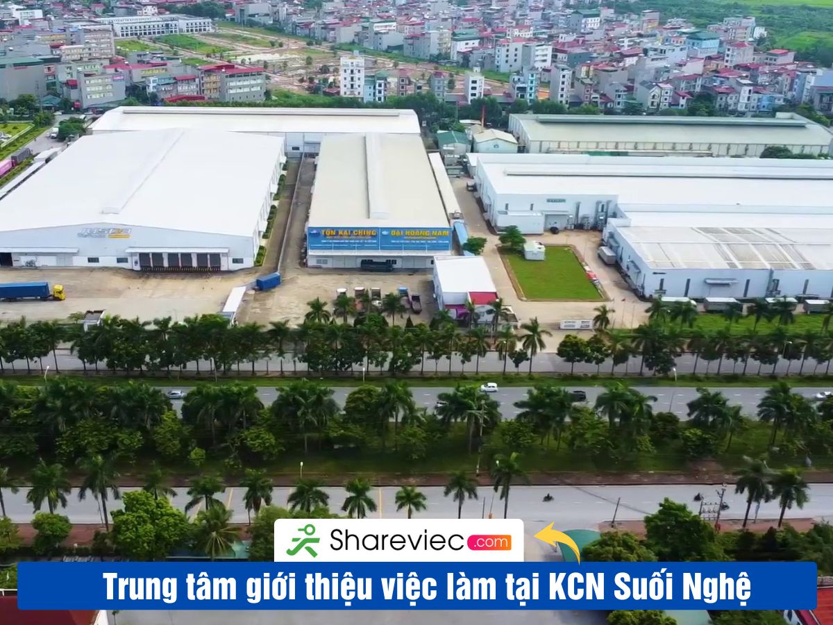 Khu Công Nghiệp SUỐI NGHỆ Tuyển Dụng
