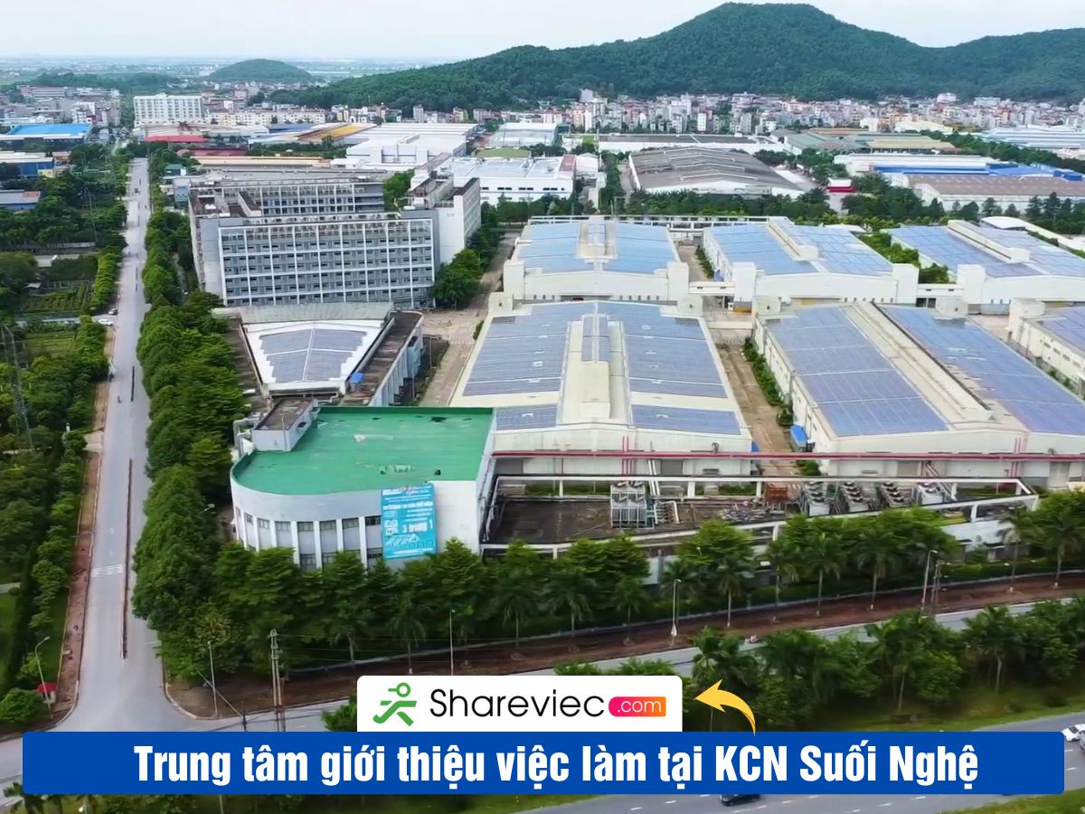 Khu Công Nghiệp SUỐI NGHỆ Tuyển Dụng
