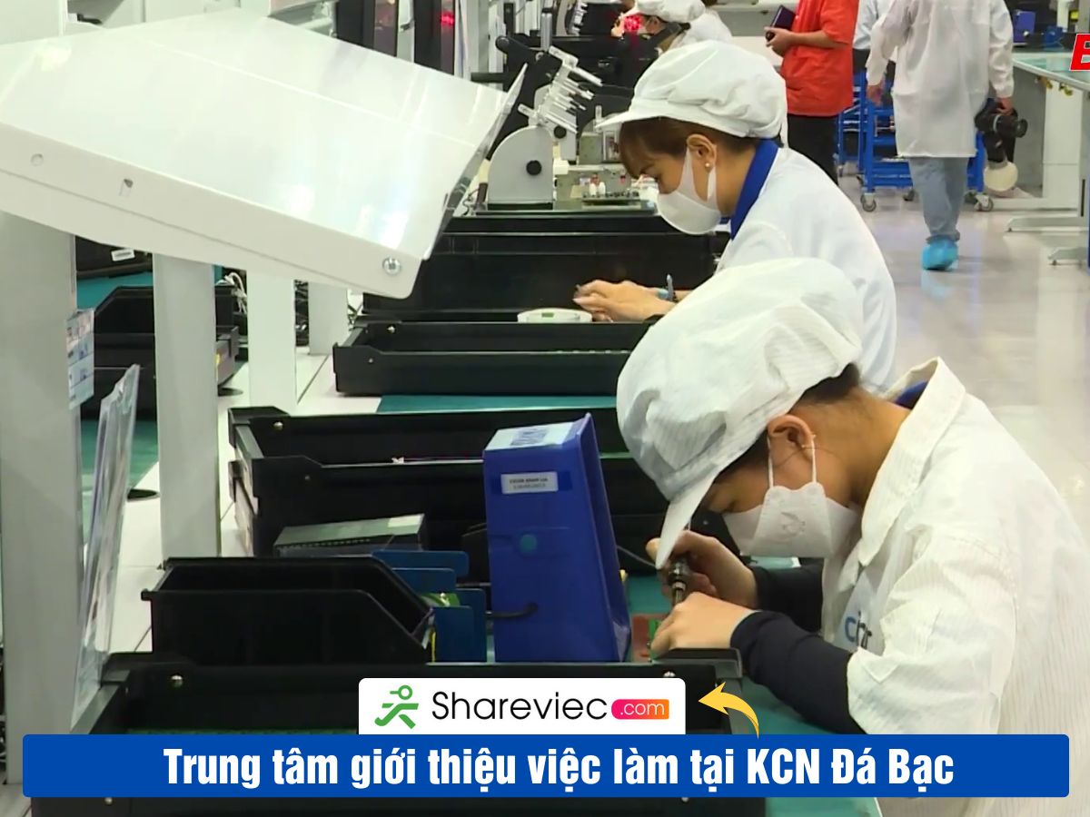 Khu Công Nghiệp ĐÁ BẠC Tuyển Dụng