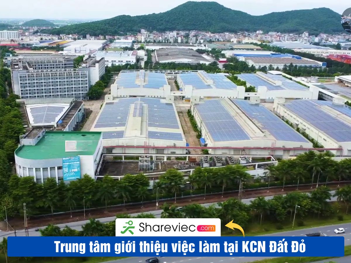 Khu Công Nghiệp ĐẤT ĐỎ Tuyển Dụng
