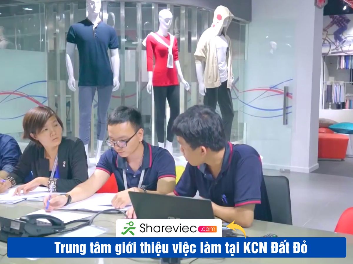 Khu Công Nghiệp ĐẤT ĐỎ Tuyển Dụng