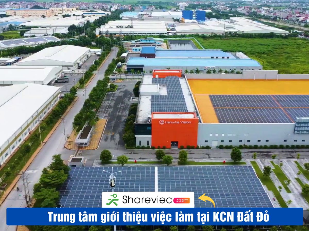 Khu Công Nghiệp ĐẤT ĐỎ Tuyển Dụng