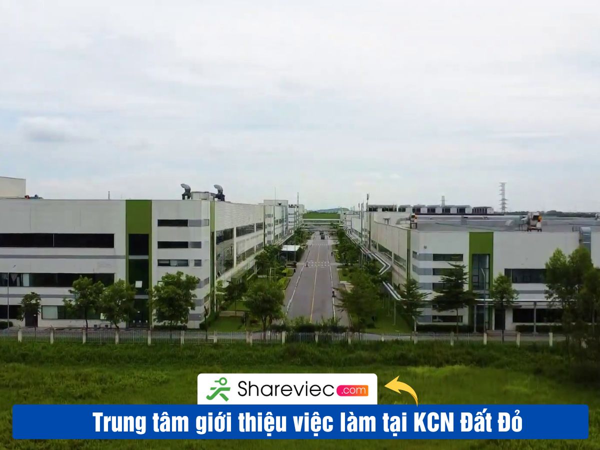 Khu Công Nghiệp ĐẤT ĐỎ Tuyển Dụng