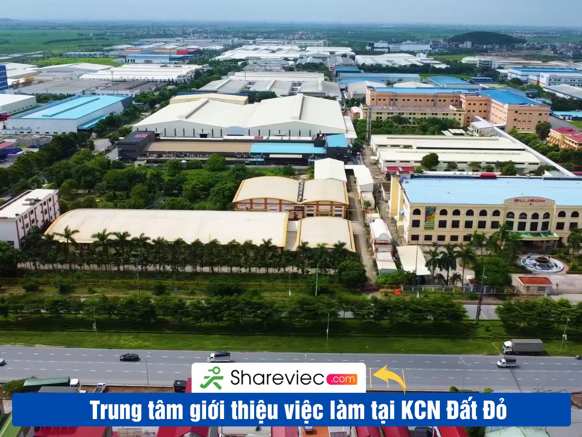 Khu Công Nghiệp ĐẤT ĐỎ Tuyển Dụng