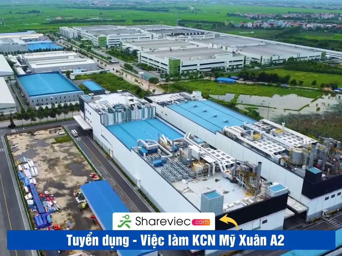 Khu Công Nghiệp MỸ XUÂN A2 Tuyển Dụng