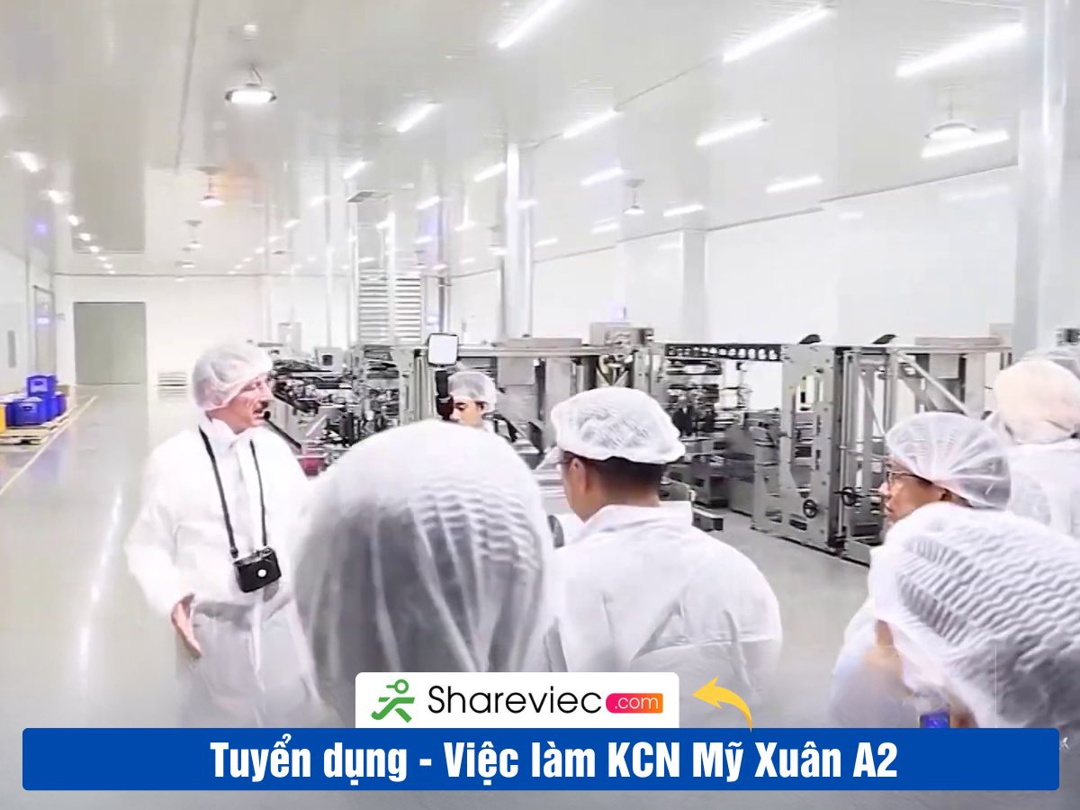 Khu Công Nghiệp MỸ XUÂN A2 Tuyển Dụng