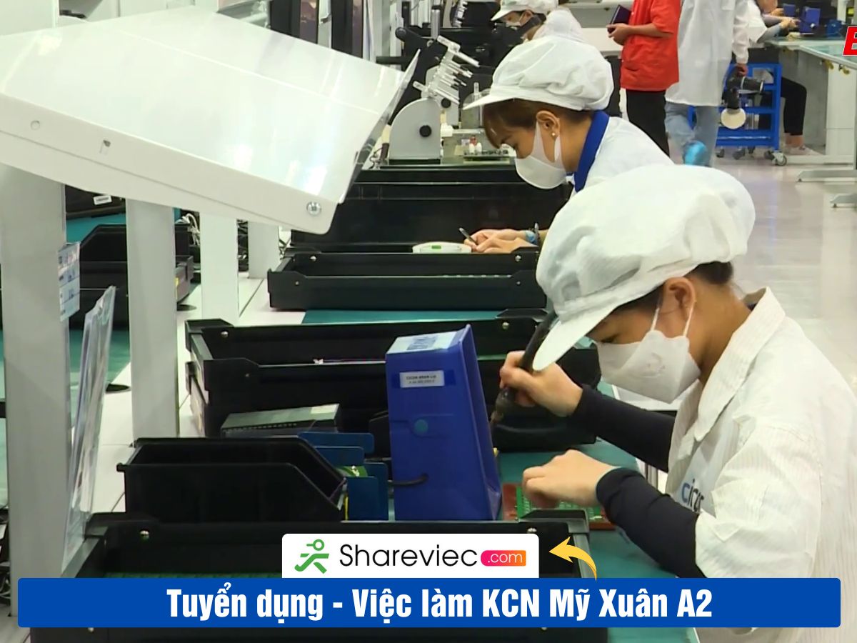 Khu Công Nghiệp MỸ XUÂN A2 Tuyển Dụng