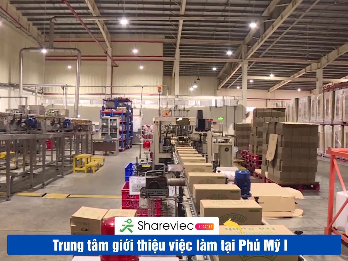 Khu Công Nghiệp PHÚ MỸ 1 Tuyển Dụng