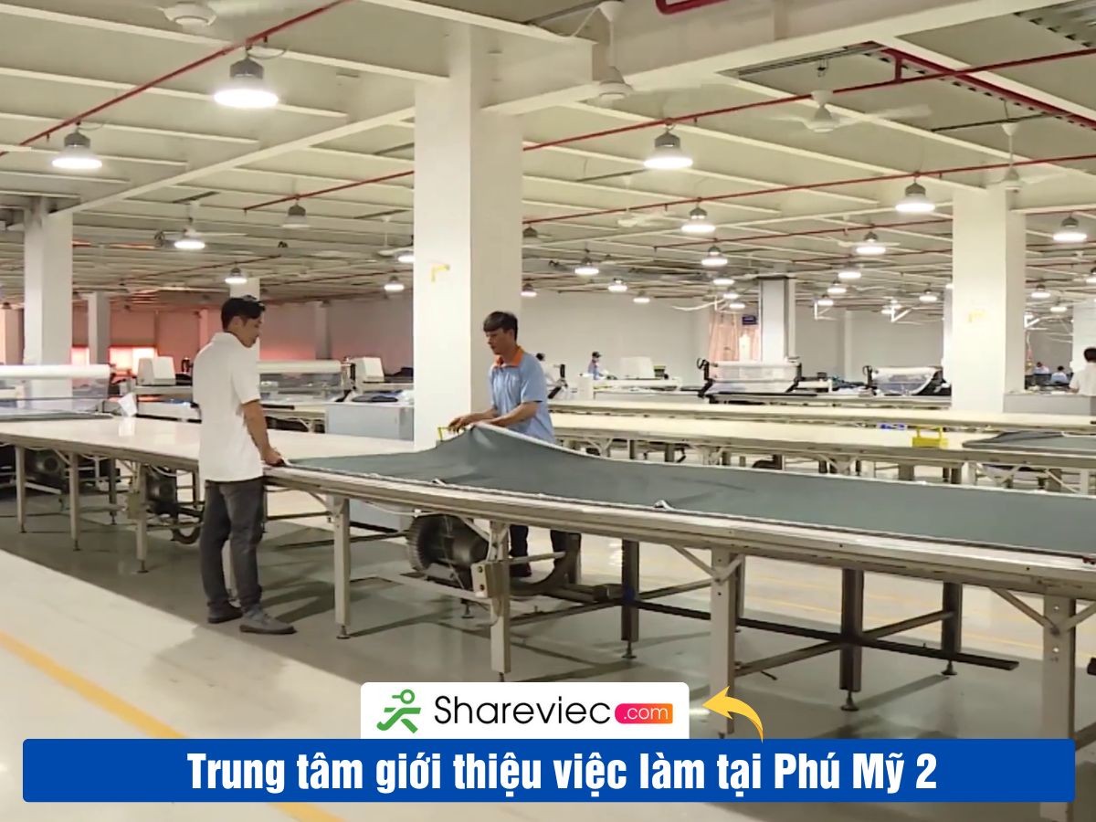 Khu Công Nghiệp PHÚ MỸ 2 Tuyển Dụng