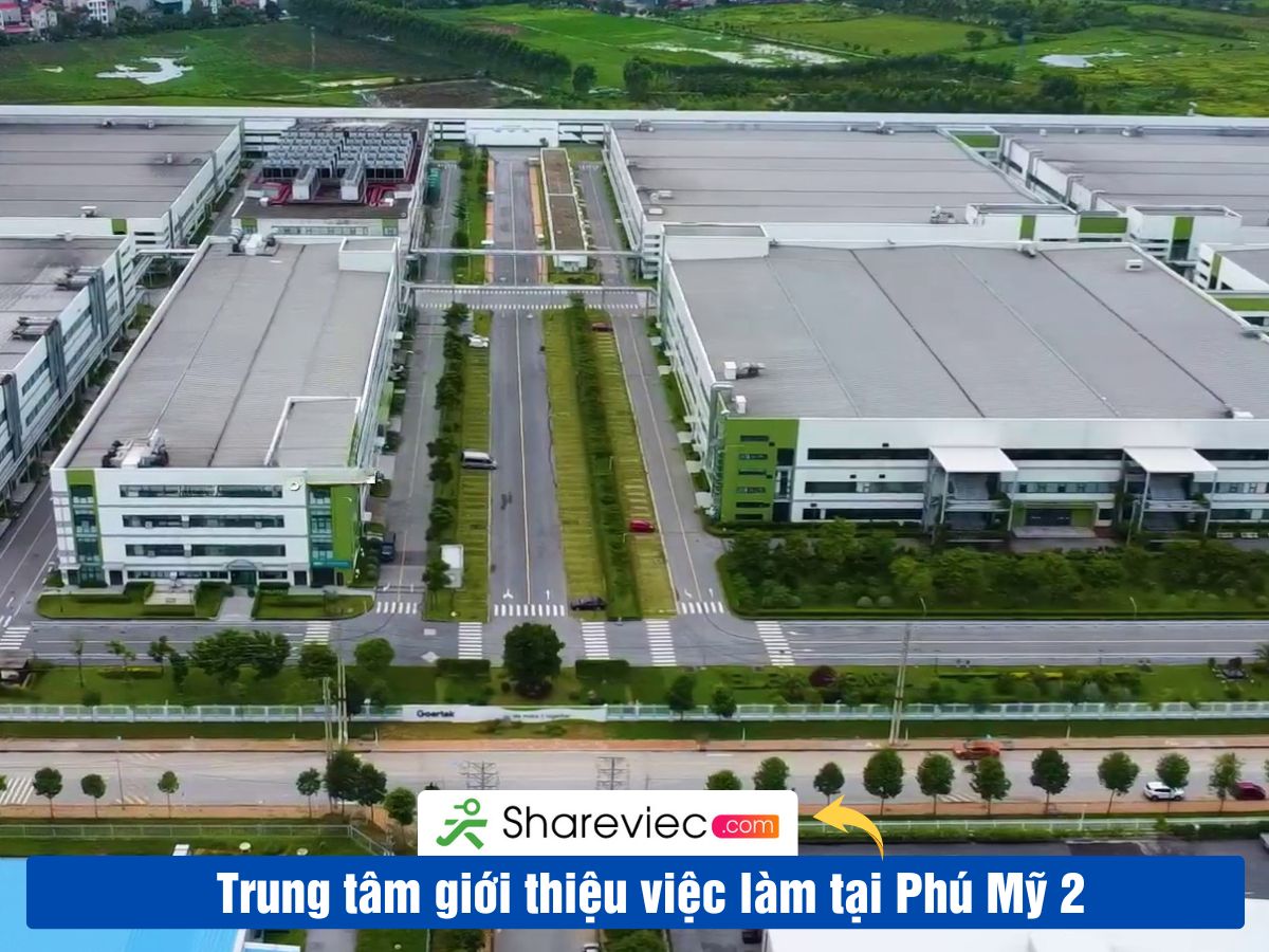 Khu Công Nghiệp PHÚ MỸ 2 Tuyển Dụng