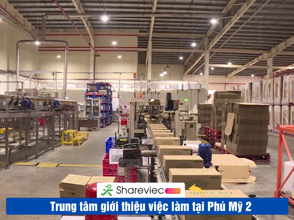 Khu Công Nghiệp PHÚ MỸ 2 Tuyển Dụng