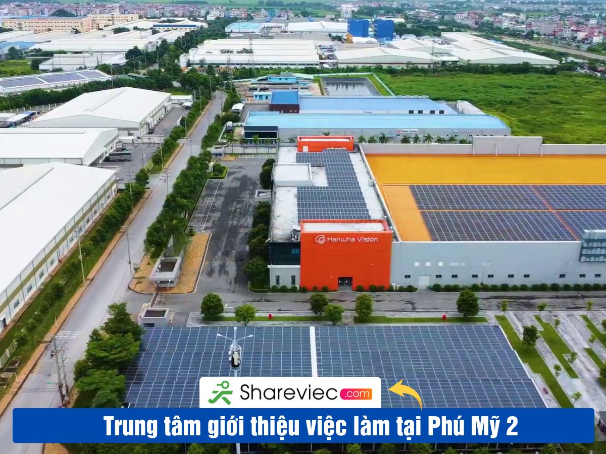 Khu Công Nghiệp PHÚ MỸ 2 Tuyển Dụng