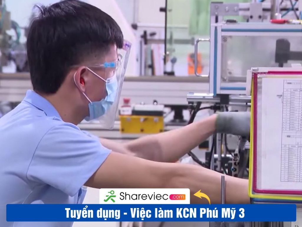 Khu Công Nghiệp PHÚ MỸ 3 Tuyển Dụng