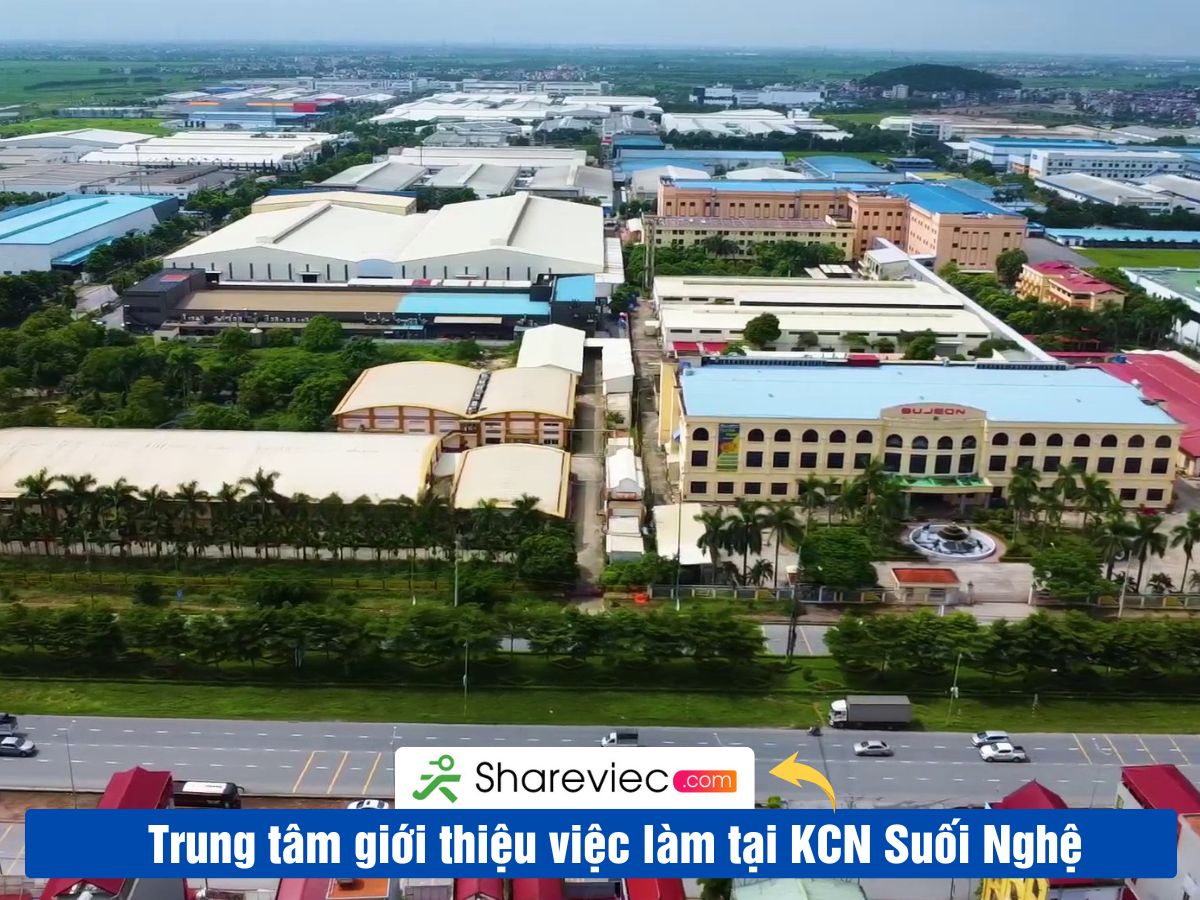 Khu Công Nghiệp SUỐI NGHỆ Tuyển Dụng