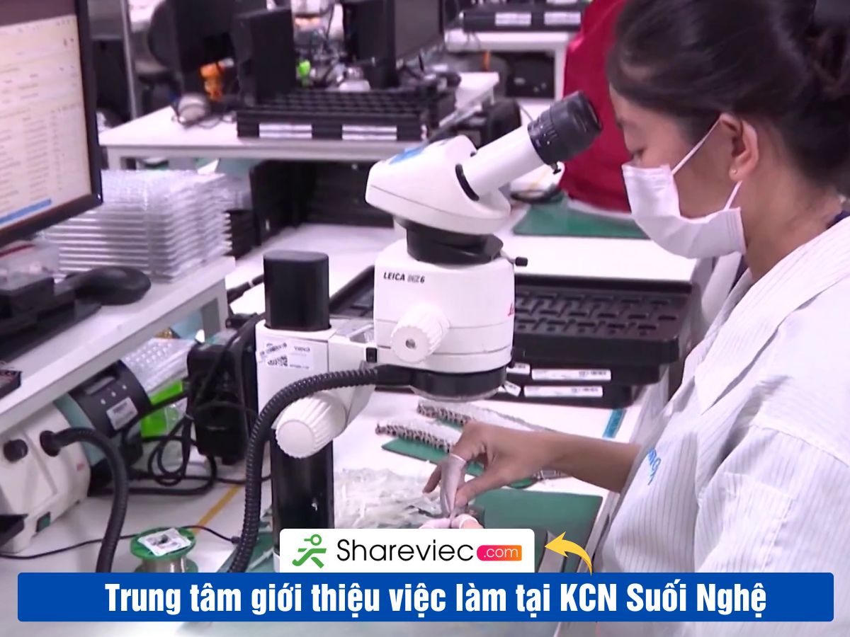 Khu Công Nghiệp SUỐI NGHỆ Tuyển Dụng