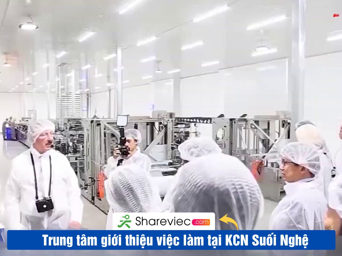 Khu Công Nghiệp SUỐI NGHỆ Tuyển Dụng