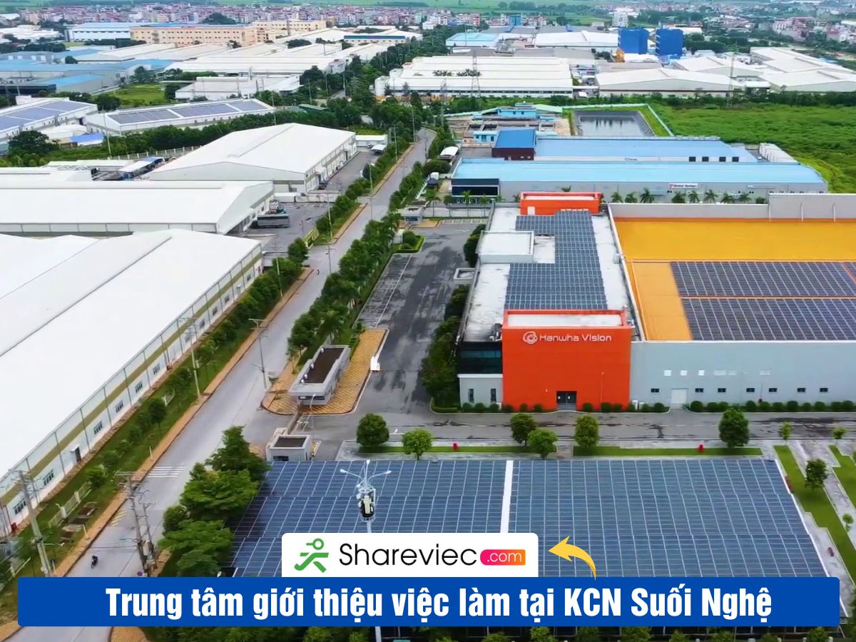 Khu Công Nghiệp SUỐI NGHỆ Tuyển Dụng